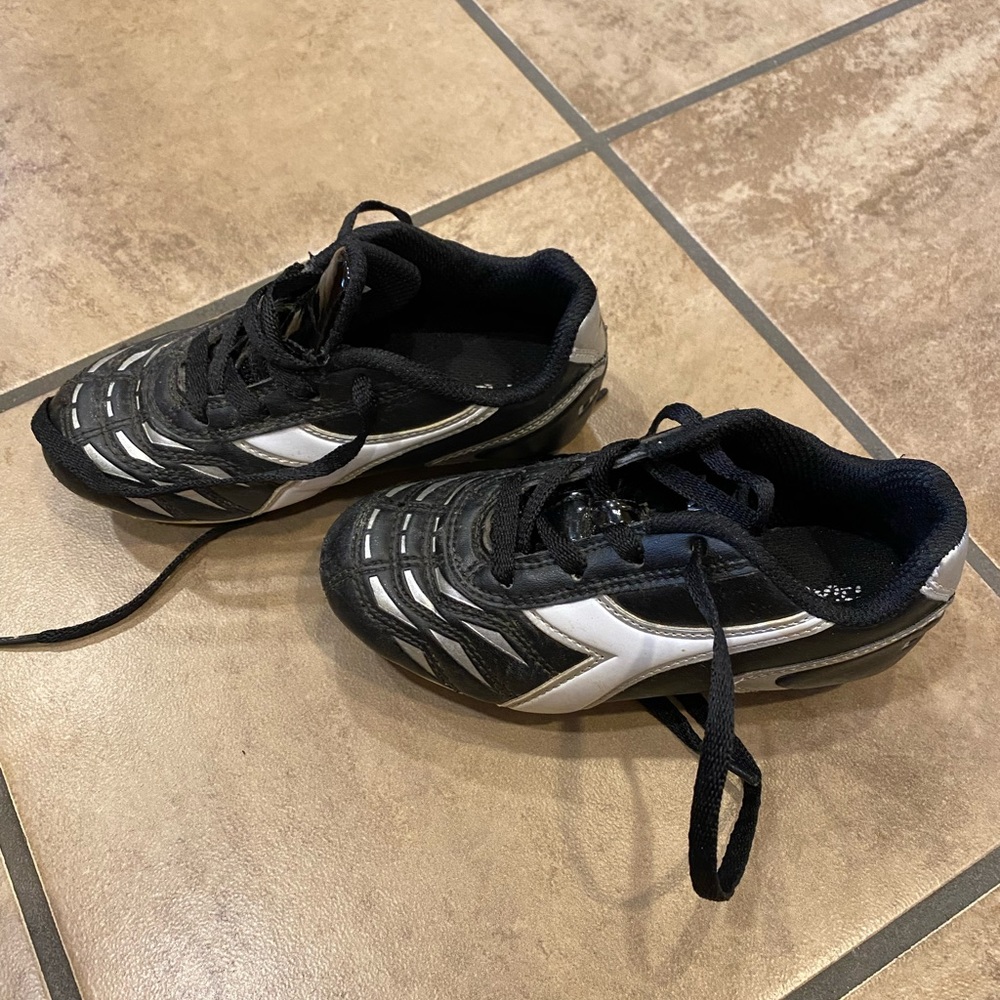 Little boys soccer cleats